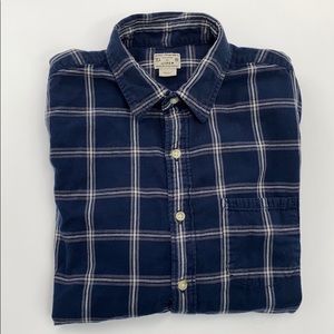 J crew cotton button down size m EUC